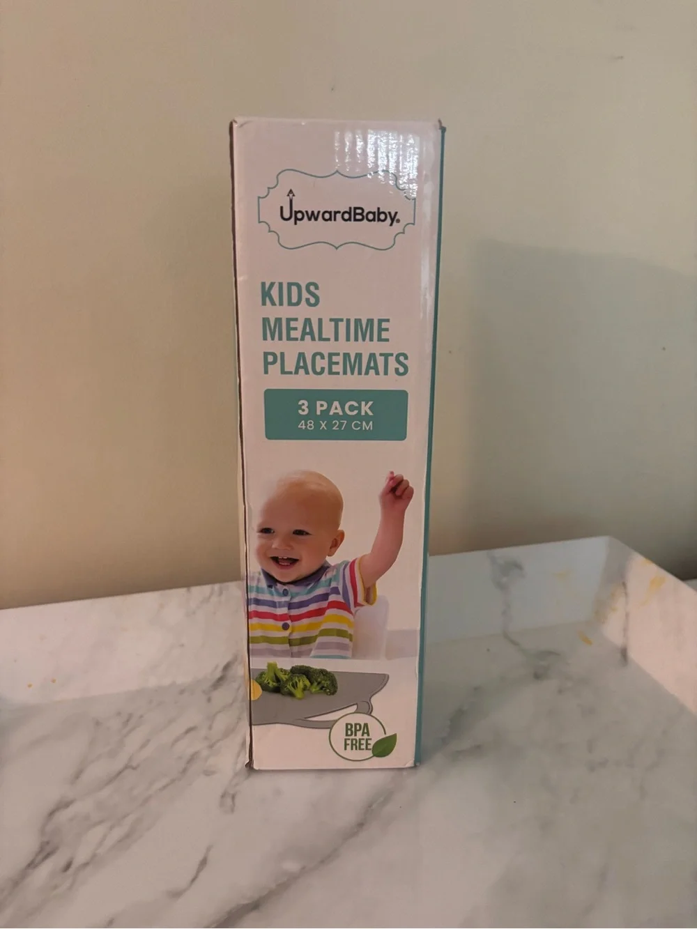 Kids Mealtime Placemats - Multicolor (3 Pack) New In Box
